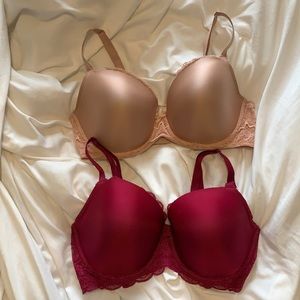 Victoria’s Secret Demi Bras- Set of 2 (36 DDD)